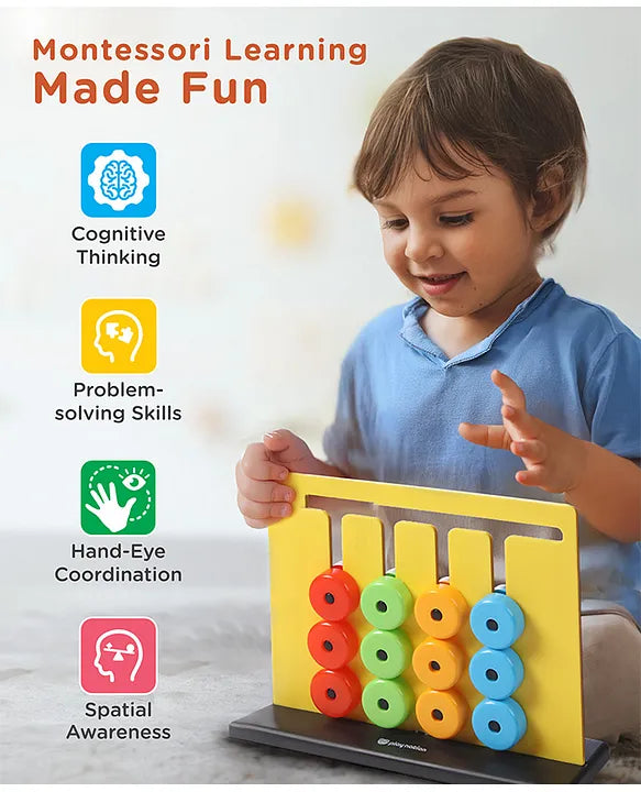 Montessori Slide Puzzle Toy