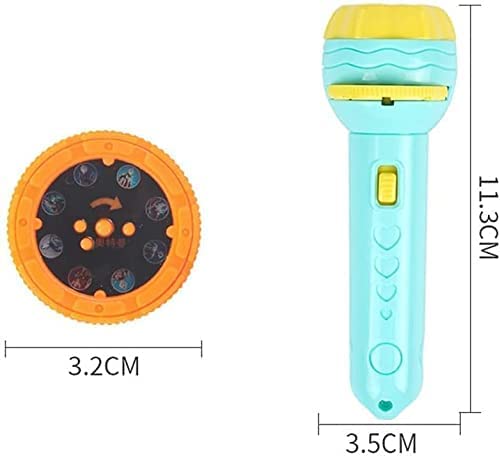 6 Slide Mini Projector Torch For Kids