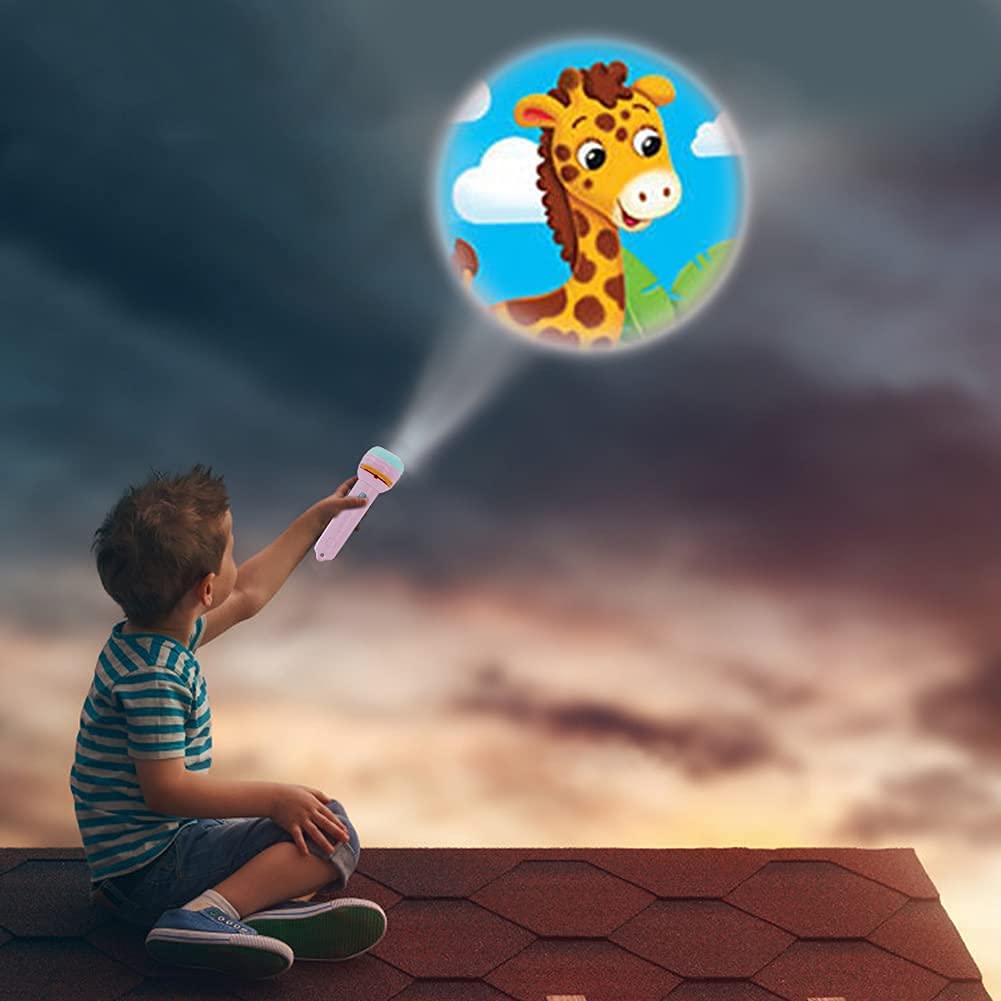 6 Slide Mini Projector Torch