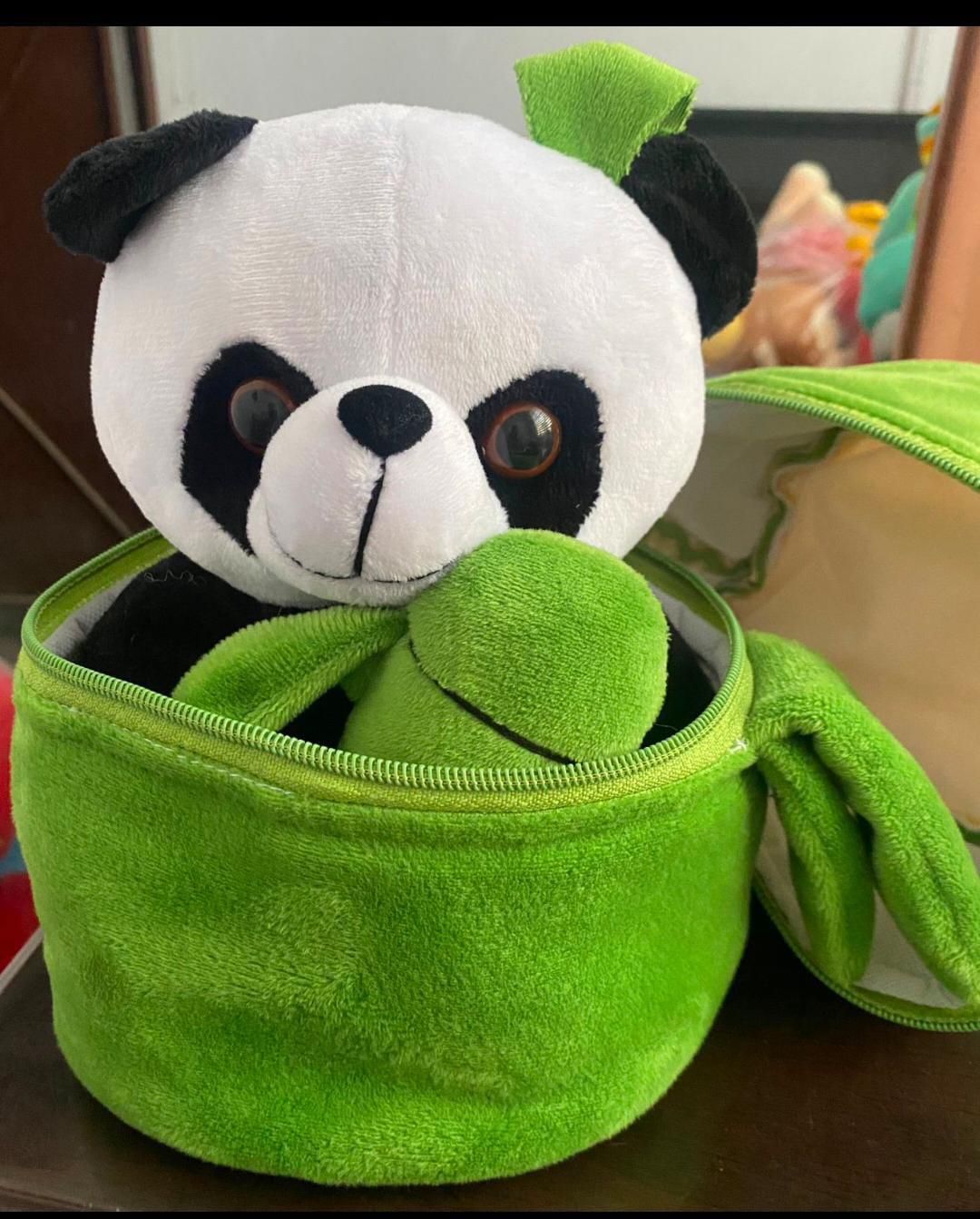 Panda Plush Bamboo