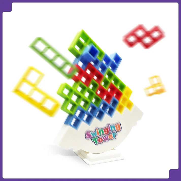 Swinging & Balancing Tower Game For Kids And Adults