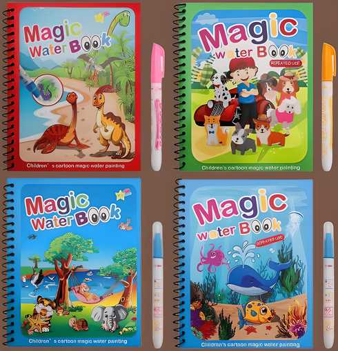 Reusable Magic Painting Book