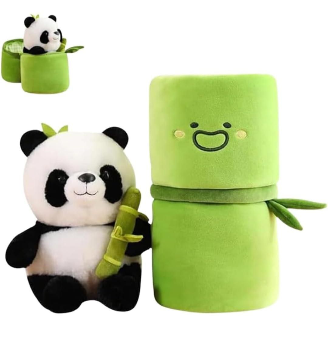 Panda Plush Bamboo