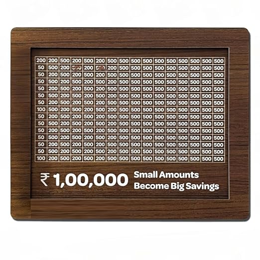Piggy Bank for Kids & Adults, Savings Challenge Box