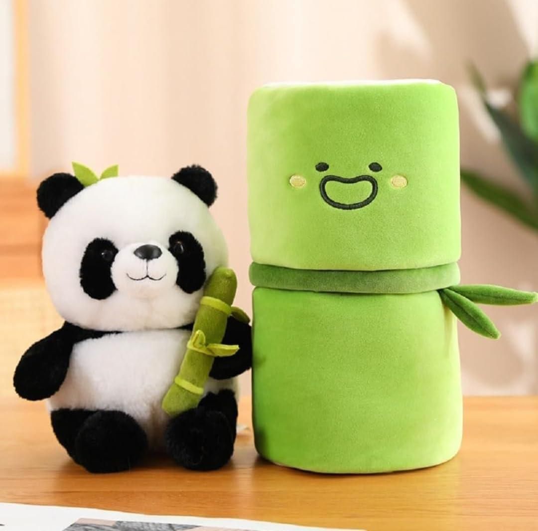 Panda Plush Bamboo