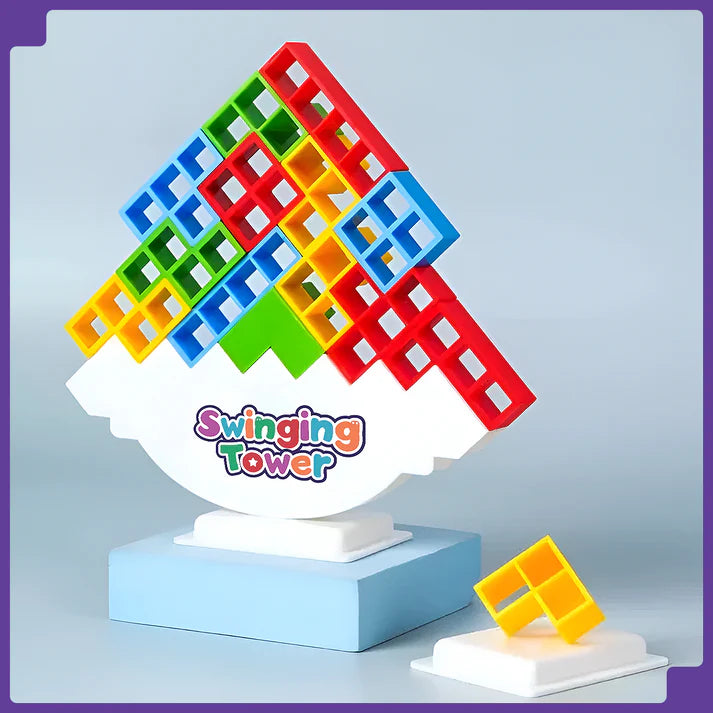 Swinging & Balancing Tower Game For Kids And Adults
