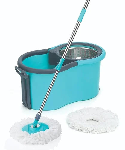 360° Spin Magic Mop With Bucket And Stainless Steel Wringer