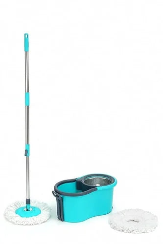 360° Spin Magic Mop With Bucket And Stainless Steel Wringer