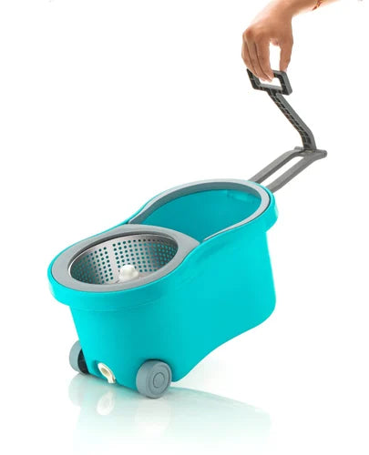 360° Spin Magic Mop With Bucket And Stainless Steel Wringer